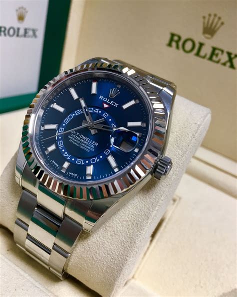 rolex sky dweller stainless steel for sale|Rolex Sky-Dweller ref 326934.